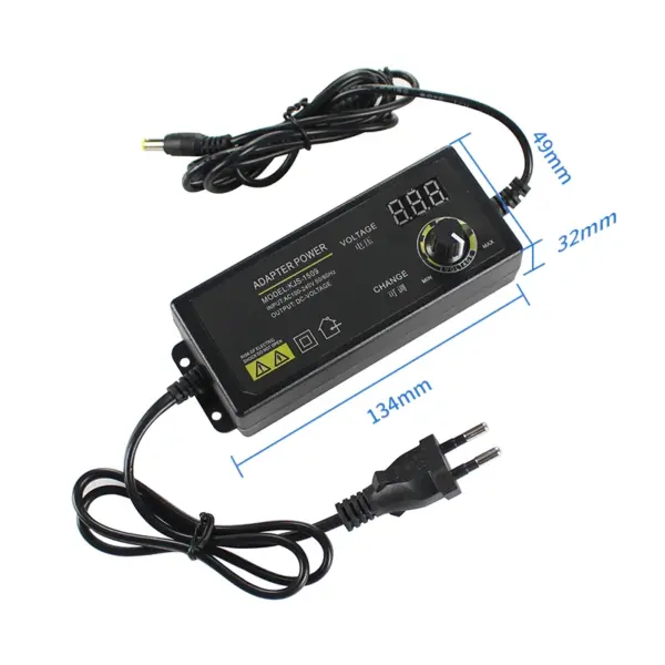 Adjustable High Voltage Power Adapter for CCTV - Image 2
