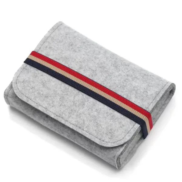 Felt Storage Bags for Watch and Makeup Organizer - Image 8