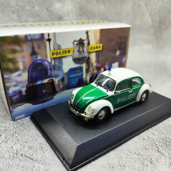 Atlas 1/43 German Police Car Model - Image 5