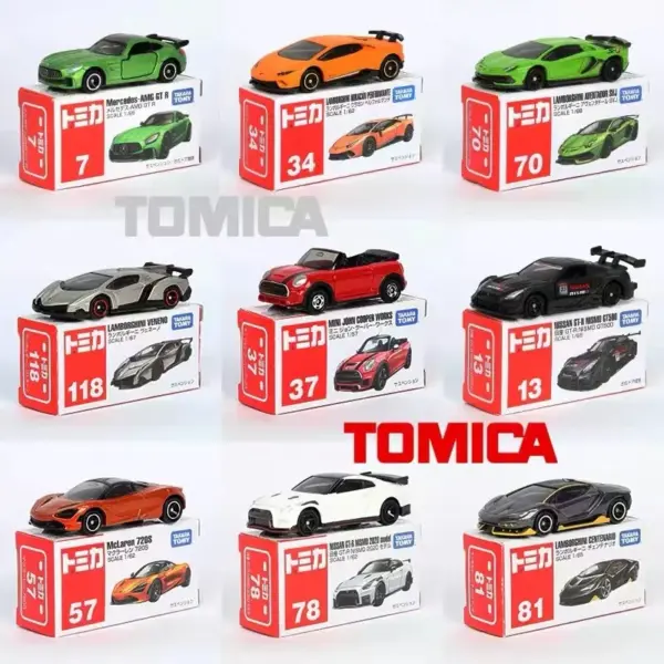 Tomica Diecast Alloy Model Car Set - Image 2