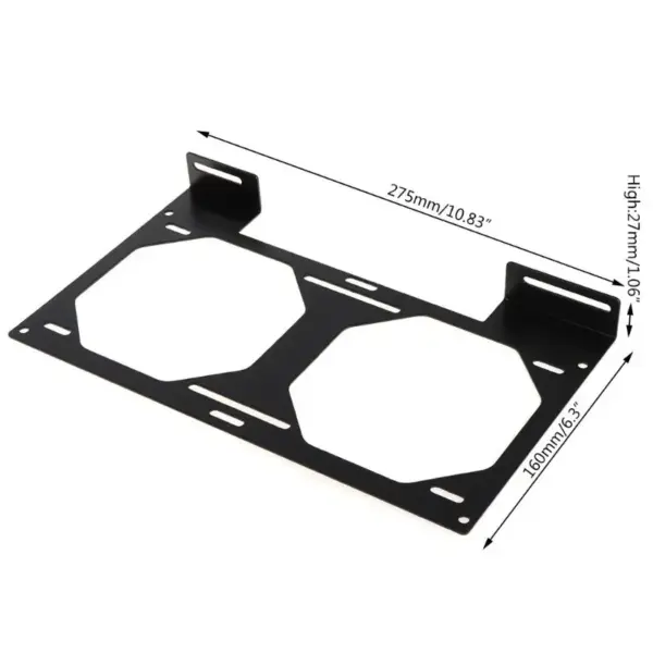 12/14cm Aluminum Fan Radiator Mounting Bracket - Image 10