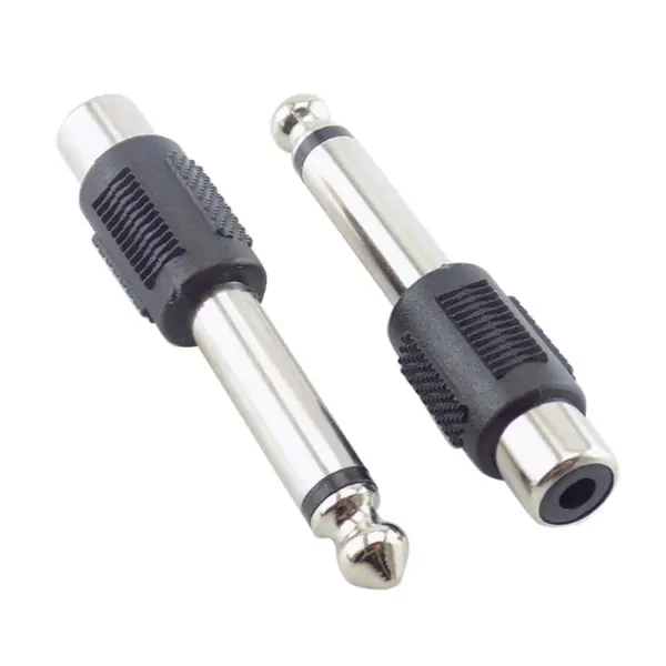 6.35mm Male to RCA Female Adapter Set - 4 Pack - Image 4