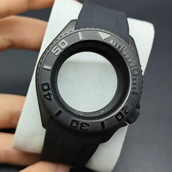 42mm NH35 Stainless Steel Watch Case with Sapphire Glass - Image 11