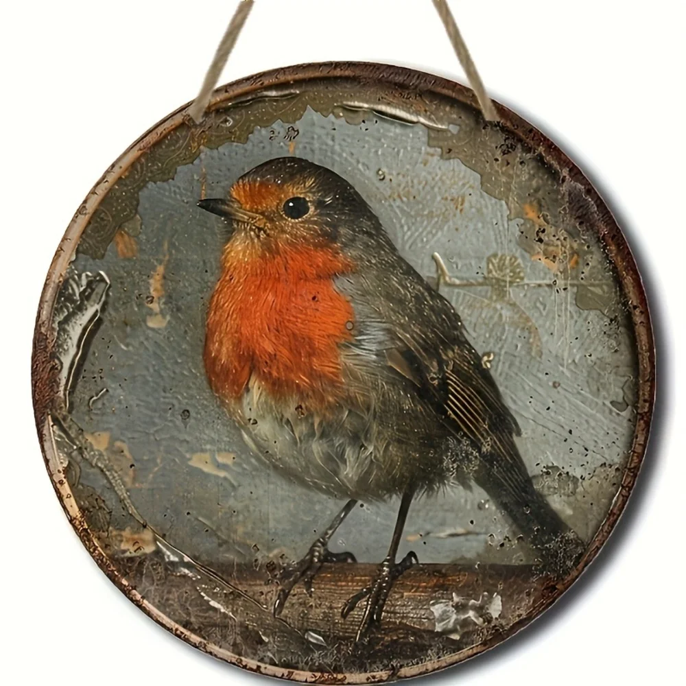 Vintage Robin Wall Decorative Logo Plate 7 Vintage Robin Wall Decorative Logo Plate - Image 7