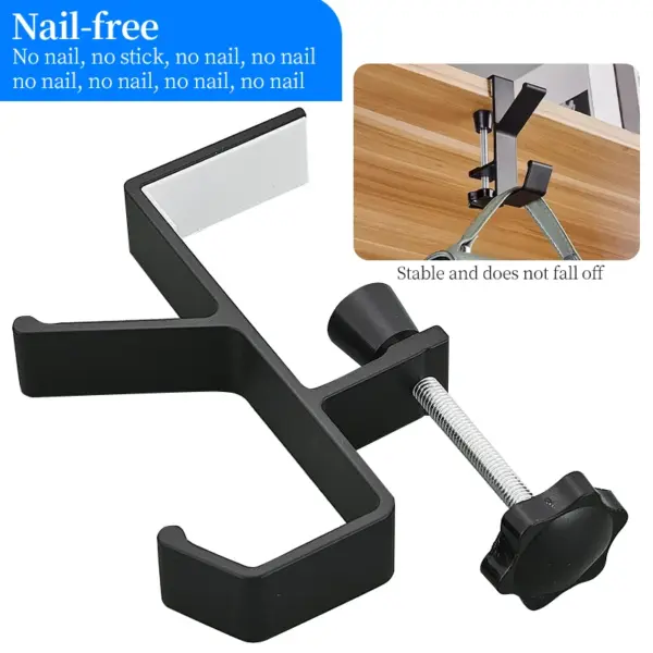 Adjustable Desk Edge Hook for Gaming and Office - Image 2