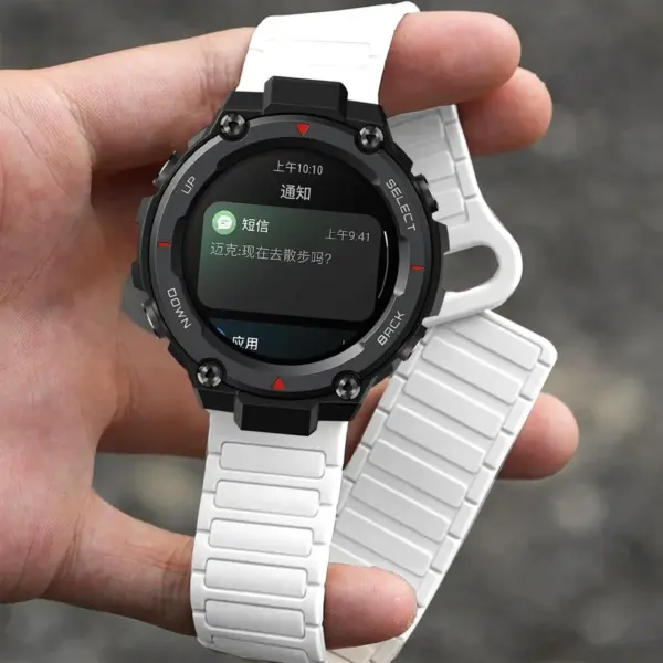 Silicone Magnetic Strap for Amazfit T-rex Series - Image 5