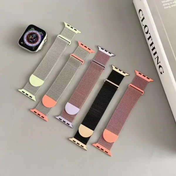 Milanese Loop & Case for Apple Watch Series 10/9/8/7/6/5/4/3/SE - Image 3