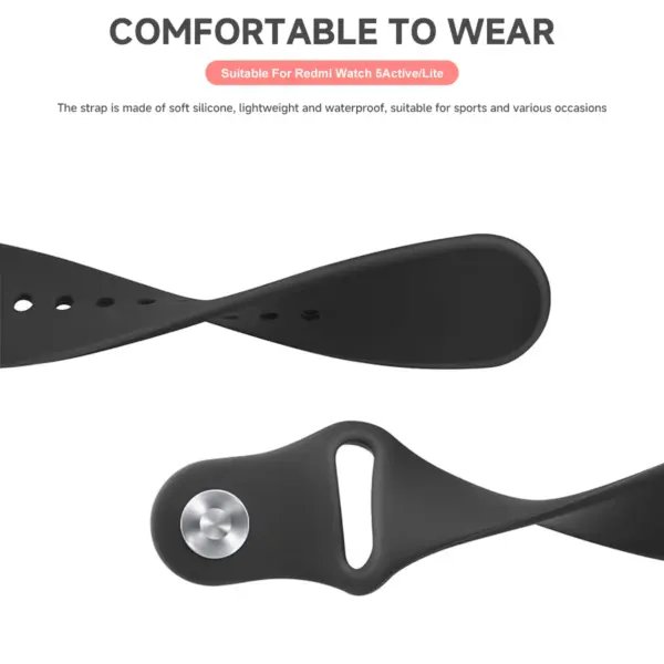 Redmi Watch 5 Active Silicone Strap & Case Bundle - Image 4