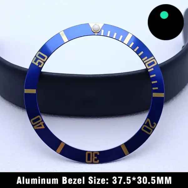37.5mm Sloping Ceramic Watch Bezel Insert Replacement - Image 9
