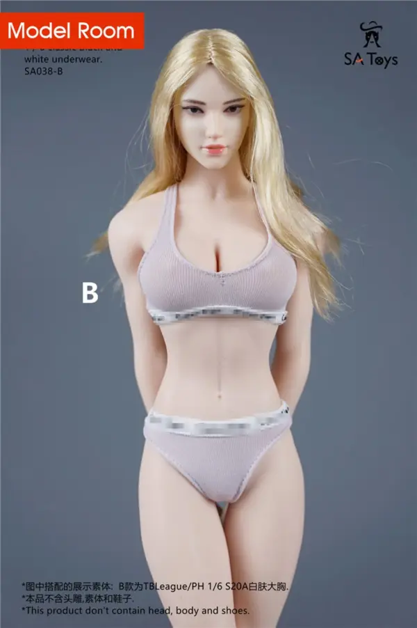 1/6 Scale Model Underwear Set for Action Figures - Image 10