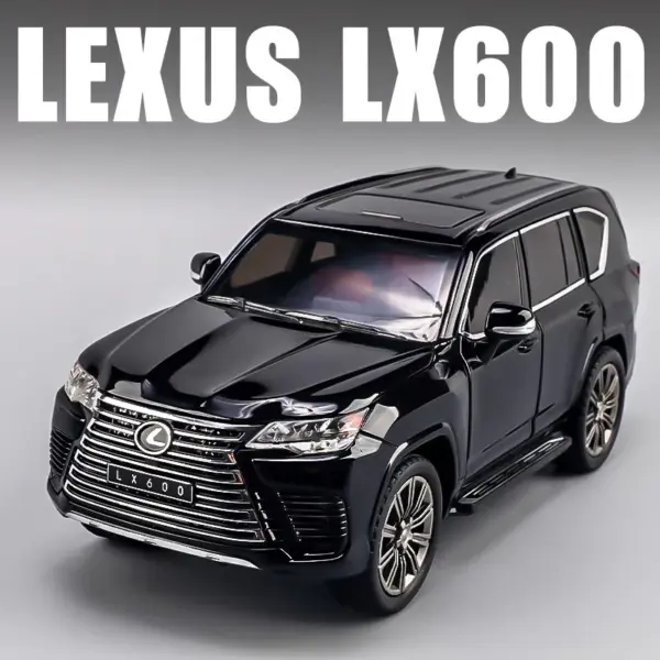 1:24 Lexus LX600 Off-Road Diecast SUV Model - Image 4