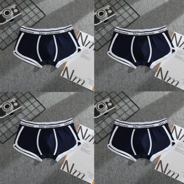 Men's Cotton Boxer Shorts Set, 4-Pack S-XL - Image 9