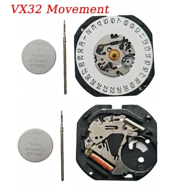 VX32E Calendar Date Quartz Watch Movement - Image 5