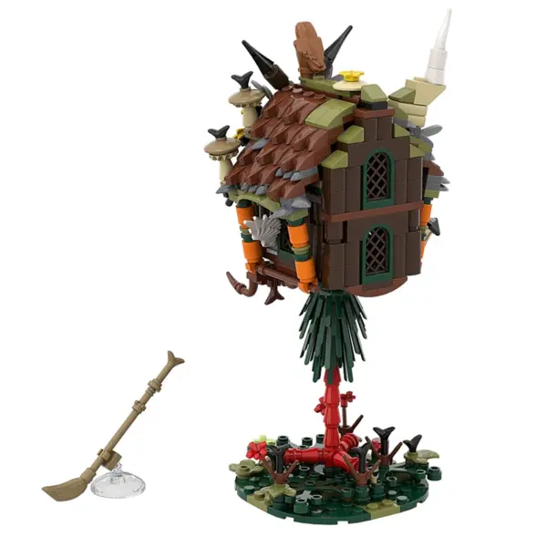 Baba Yaga Hut Building Blocks Model Kit for Adults - Image 4