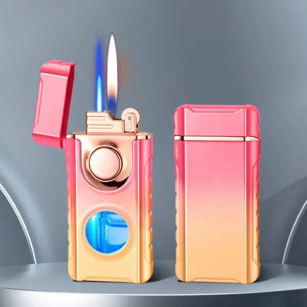 Unusual Metal Windproof Cigarette Lighter Jet Torch - Image 22