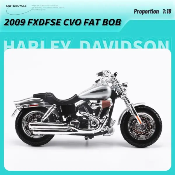 Maisto 1:18 Harley-Davidson Motorcycle Model - Image 16