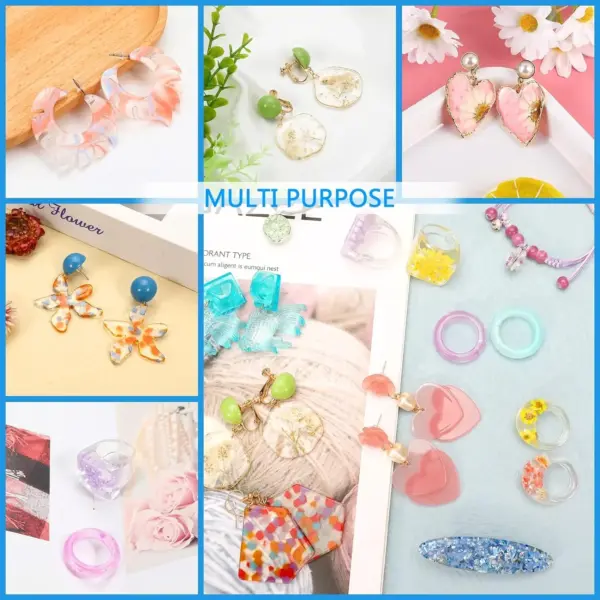 300g UV Resin Clear for Jewelry Making - Image 6