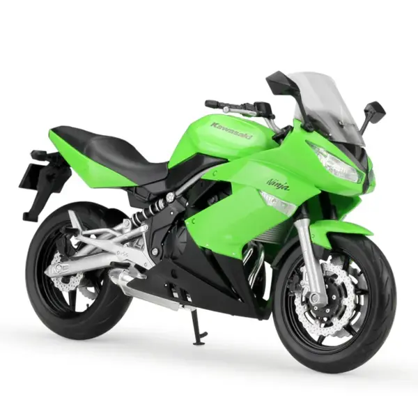 Welly 1:10 Kawasaki KX 2017 Model Toy Set - Image 12