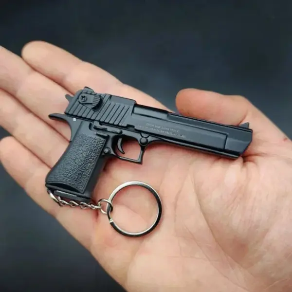 Mini Desert Toy Gun Keychain Collection - Image 10