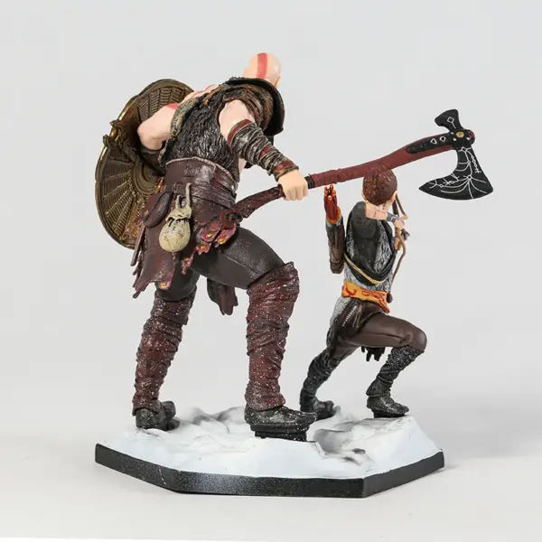 God of War Kratos and Atreus PVC Figure Model - Image 5