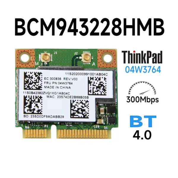 BCM943228HMB Wireless WiFi Card for Lenovo Laptops - Image 2