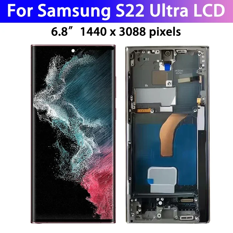 OLED Screen Replacement for Samsung S22 Ultra 5G 2 OLED Screen Replacement for Samsung S22 Ultra 5G - Image 2