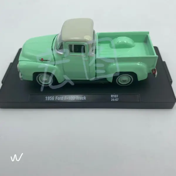 Diecast 1956 Ford F-100 Truck Model 1:64 Scale - Image 4