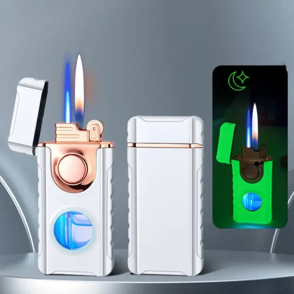 Unusual Metal Windproof Cigarette Lighter Jet Torch - Image 14