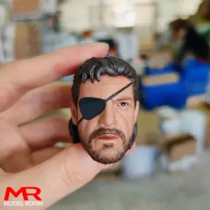 1/6 Scale Solid Snake PVC Head Sculpture 9 Sf9014780b7724d15a421b0866aef3b7eL