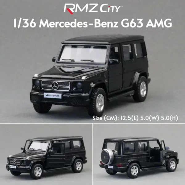 Mercedes-Benz SUV Diecast Model RMZ City 1:36 - Image 18