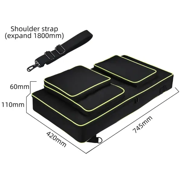 Portable DJ Controller and Headphone Travel Case - Image 7