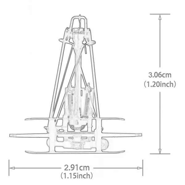 1/87 Metal Arm Pantograph for HO Model Trains - Image 6