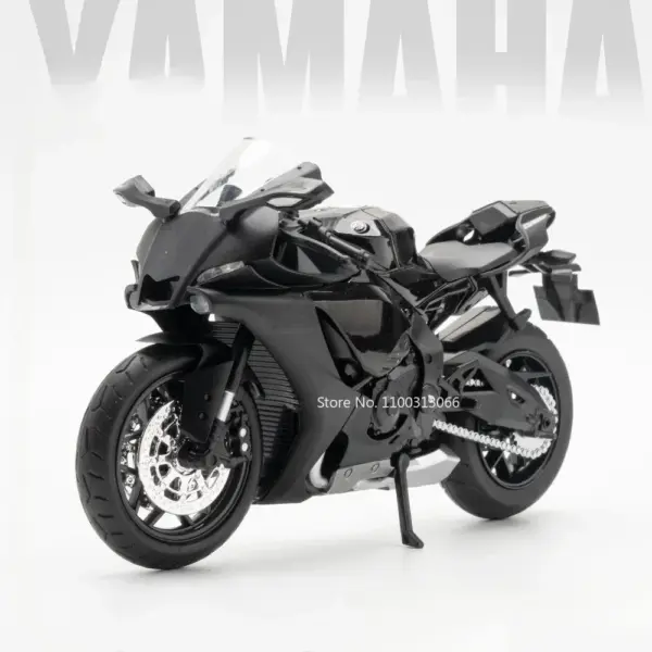 1:12 Scale R1 R1M Motorcycle Diecast Model - Image 8