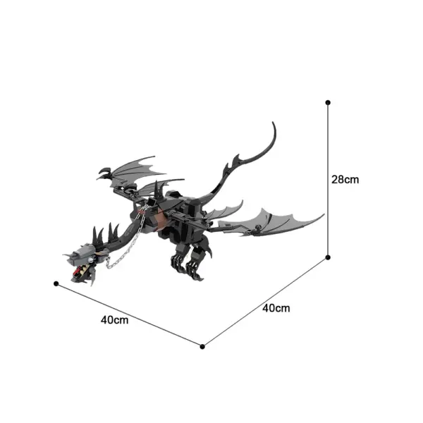 The Fell Beast MOC LEGO-Compatible Building Block Model - Image 2