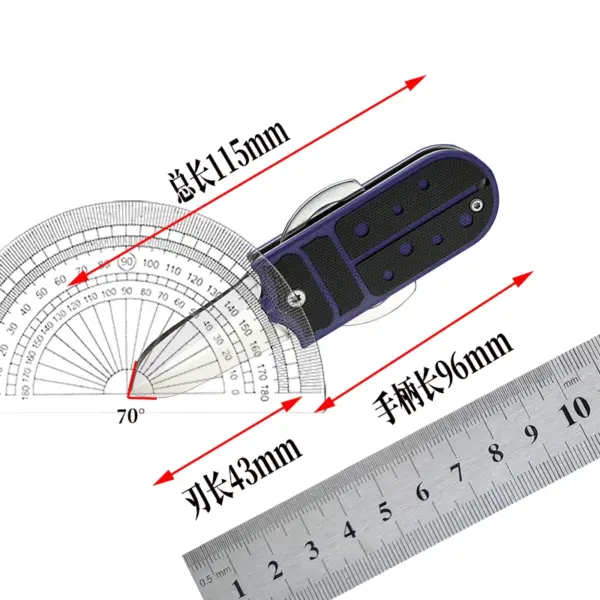 G10 Beetle Folding Knife with G10 Handle - Image 6