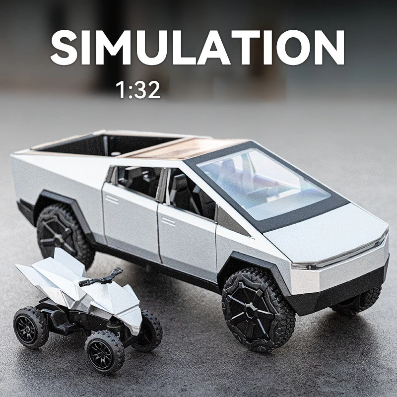 1:32 Off-road Alloy Diecast Truck Toy 3 1:32 Off-road Alloy Diecast Truck Toy - Image 3