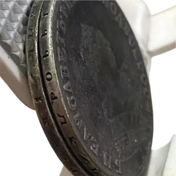 Replica Russian Empire 1753 Ruble Coin - Elizabeth Style - Image 4
