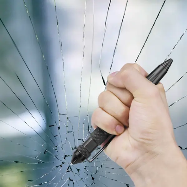 Multifunctional Metal Tactical Pen with Glass Breaker - Image 5
