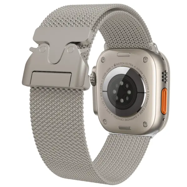 Milanese Loop Strap for Apple Watch Series 10/2 49mm - Image 11
