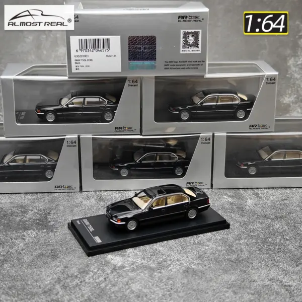 1/64 Scale Black AR 750iL Diecast Model - Image 6