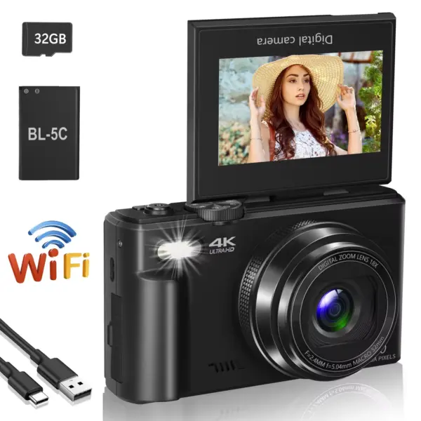 4K Digital Camera for Vlogging and Photography - Image 11