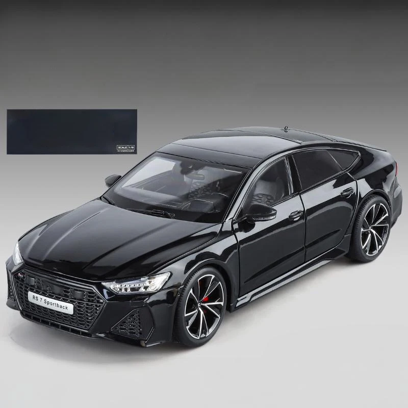 1:18 Scale Black RS7 Sportback Diecast Model 12 1:18 Scale Black RS7 Sportback Diecast Model - Image 12