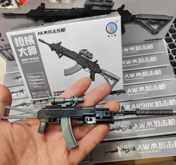 1/6 Scale Assault Rifle Model Set for Action Figures - Image 5