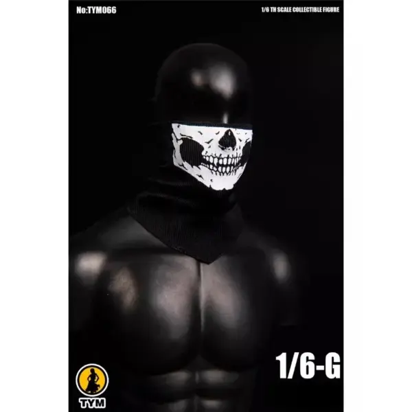 1/6 Scale Male Soldier Face Mask for Action Figures - Image 4