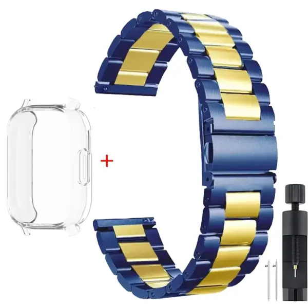 Luxury Metal Strap & TPU Case for Redmi Watch 5 - Image 16
