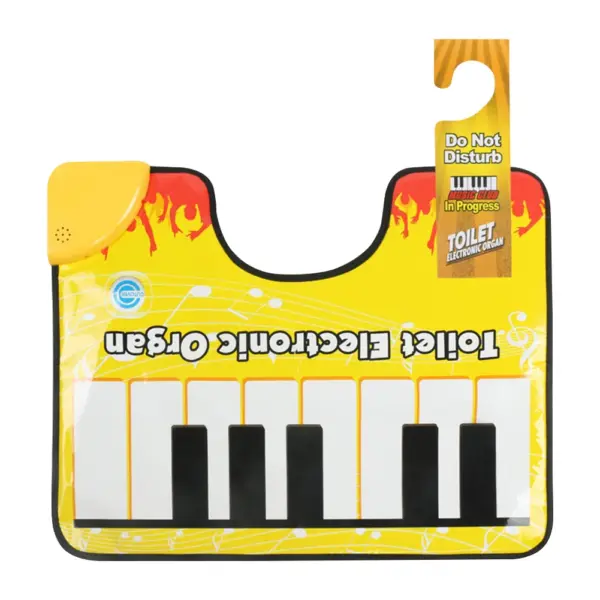 Toilet Piano Mat Fun Bathroom Music Rug - Image 11