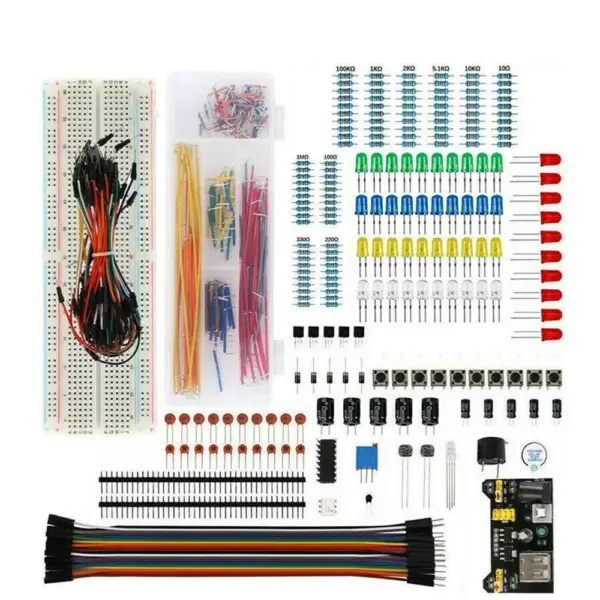 DIY Arduino UNO R3 Starter Kit with Breadboard - Image 2