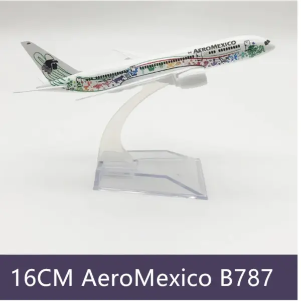 AeroMexico Boeing 787 Diecast Model Plane - Image 2