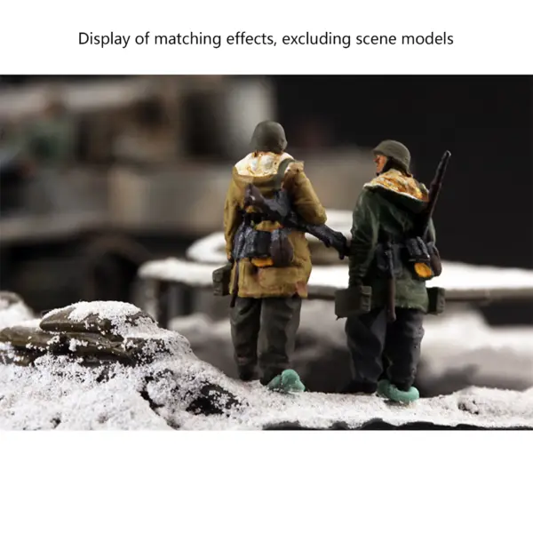 1/72 German Winter Soldier Model Set - Image 3