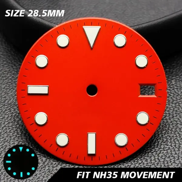 28.5mm GMT Calendar Watch Dial for NH34 NH35 Models - Image 39